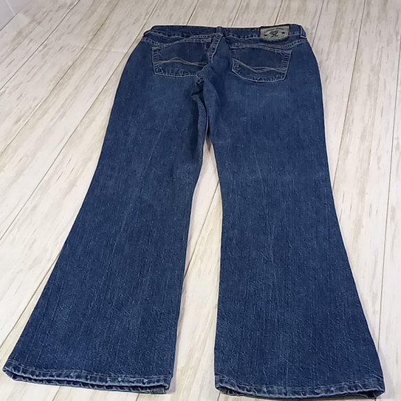 Twenty X Jackson Lower Rise Bootcut Blue Jeans Size 5/6×31 - Picture 11 of 16
